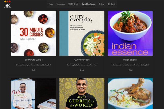 Digital marketing and website design for top-tier celebrity chef restaurants.