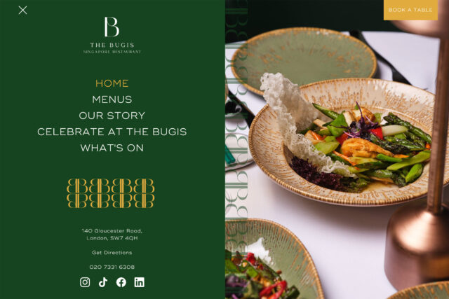 Expert website design and SEO for restaurants in Kensington and Chelsea, London.