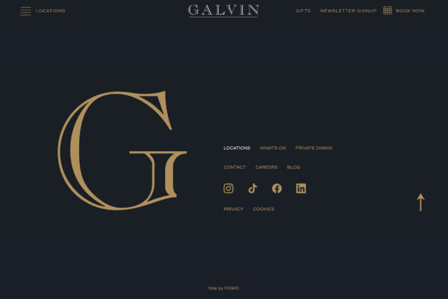 Full-service web development agency for London's Michelin-starred venues.