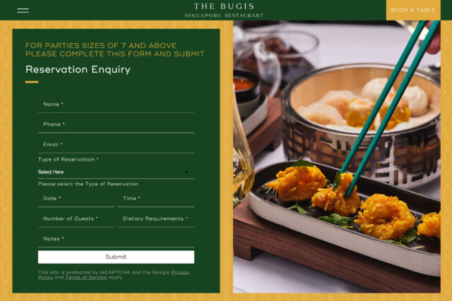 High-performance website design and SEO for award-winning London dining destinations.
