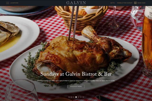 High-performance website development for luxury London hospitality groups.