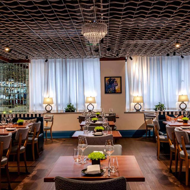 Innovative digital marketing: website design and SEO for Mayfair restaurant owners.