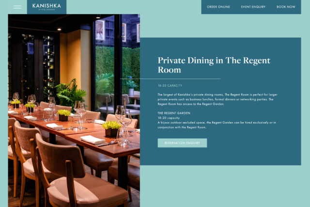 Innovative website development and SEO for premium restaurants in Mayfair, London.