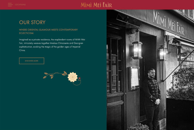 Premium website design and SEO services for luxury Dubai dining venues.