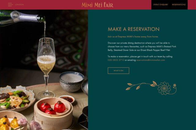 Restaurant website design agency in Dubai and London, web designers seo specialists company developers and services.