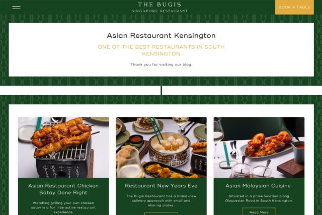 Revenue-focused website design and SEO services for London’s hospitality industry.