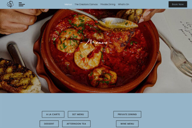 Award-winning website designers for top-tier fine dining in Mayfair and Chelsea.