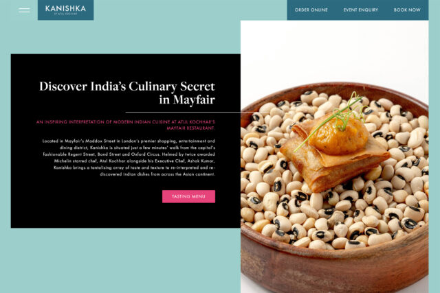 Strategic web design and SEO agency specializing in luxury Mayfair restaurant brands.