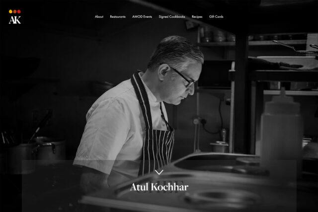 Website design and SEO agency in London for Michelin-starred chefs and restaurants.