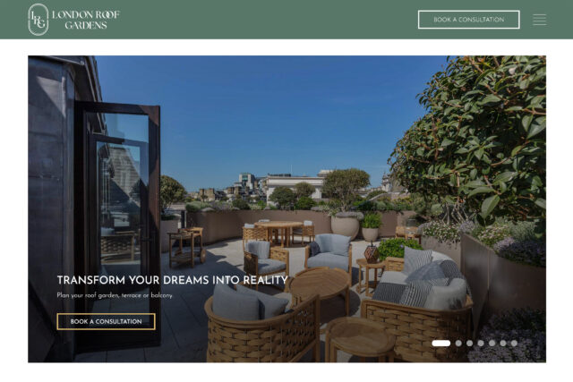 Website design for building company portfolio seo specialists web agency London
