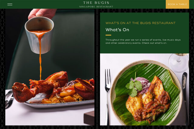 Restaurant website design company agency for bar's, hotel and restaurants Mayfair, Soho, Chelsea London, web designers in South Kensington.