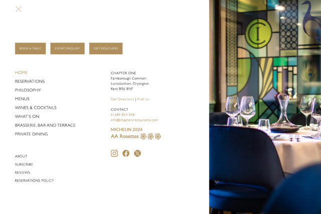 Website design and SEO specialists for Kent restaurant groups, pubs, and hotels.