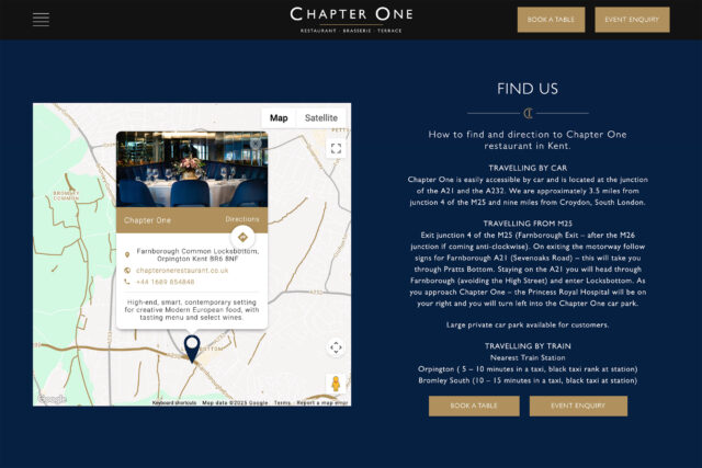 Technical SEO and custom website design agency for Kent restaurant owners.