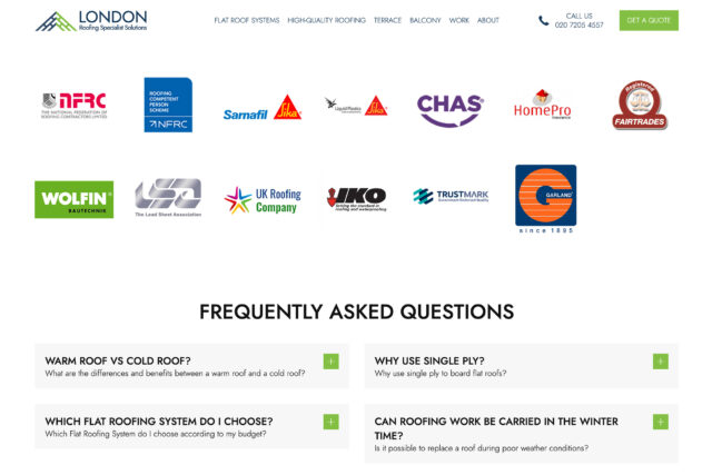 Digital agency specializing in web design and SEO for roofing and building firms.