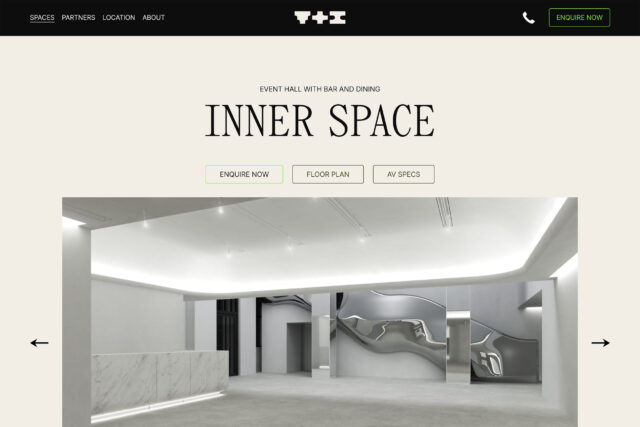 Contemporary event space in London with grand ceilings and premium design.