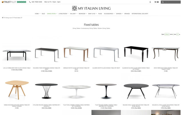 Bespoke WooCommerce store design with custom functionality by PGWD London.