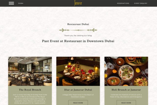 Website design agency in London and Dubai for restaurants seo expert company web consultants