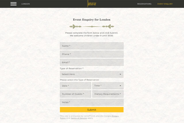 Website design agency in London and Dubai for restaurants seo expert company web consultants