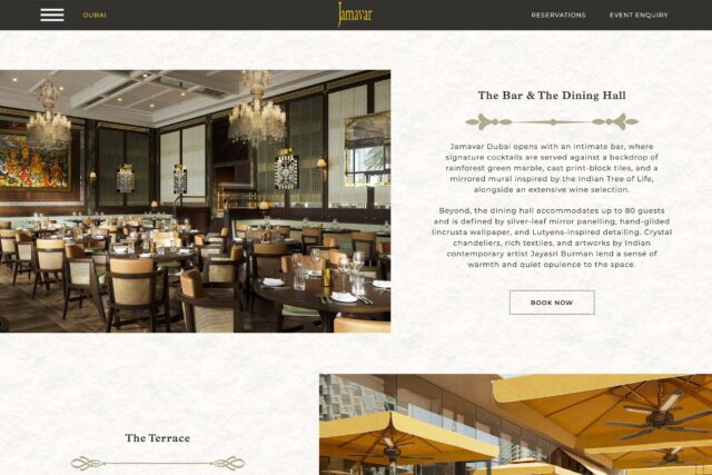 Website design agency in London and Dubai for restaurants seo expert company web consultants