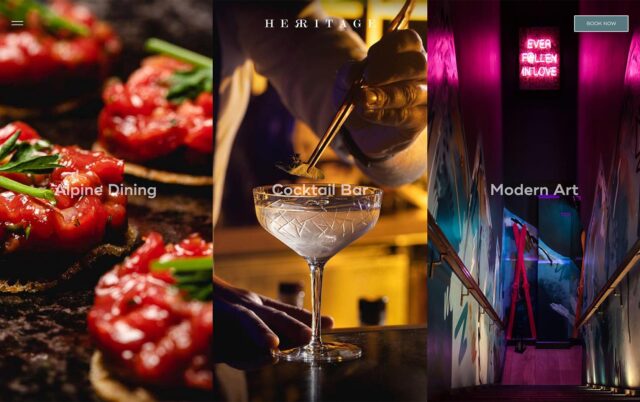 Professional web development and SEO for high-end Soho restaurant brands.