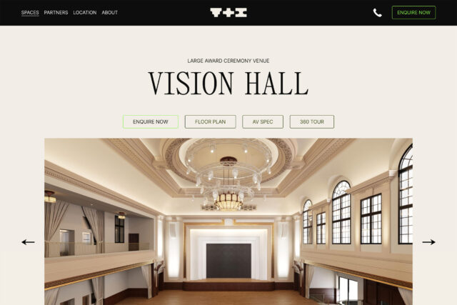High-capacity event venue interior with versatile layout options in Chelsea.