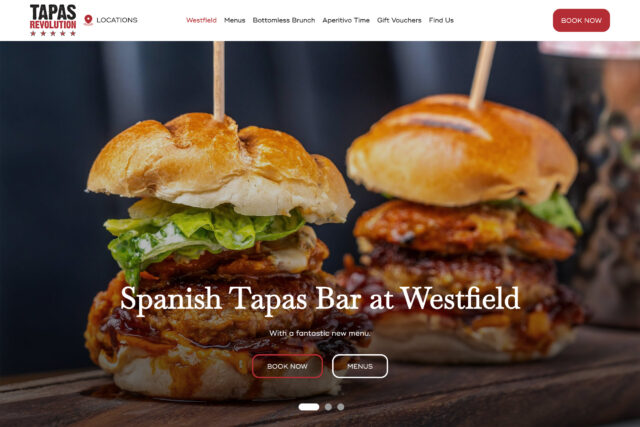 Web design company for Spanish restaurant website designers agency developers SEO expert specialists Soho London digital marketing services.