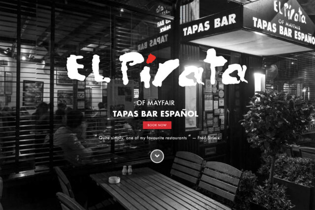 Web design company for Spanish tapas bar restaurants website seo experts specialists agency in London and digital marketing services.
