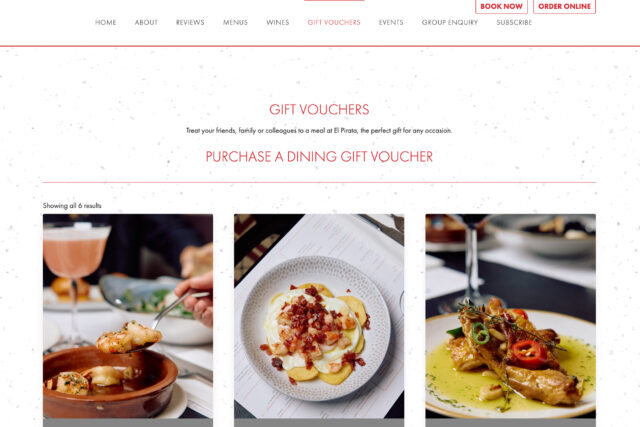 Web design company for Spanish tapas bar restaurants website seo experts specialists agency in London and digital marketing services.