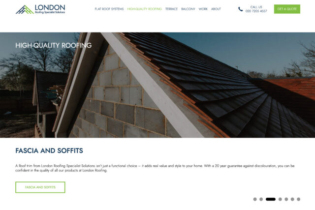 Website design agency for building contractors property developers SEO expert services web development company in Kensington London.