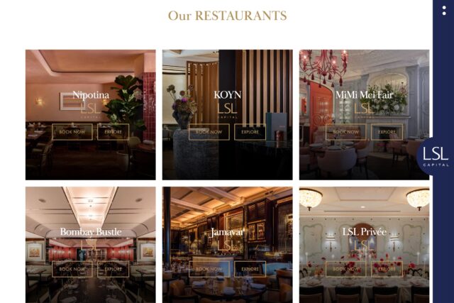 Website design agency in London for restaurant pub group seo development experts company web designers and digital marketing services.