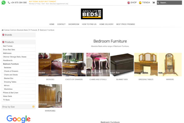 Website design agency Marbella Spain for restaurants SEO developers company in English, web designer and digital marketing ecommerce services