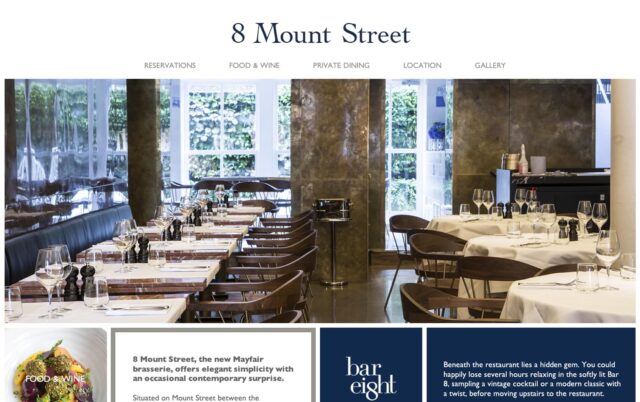 Website design agency seo experts specialists company Mayfair London Chelsea, restaurant web developers with digital marketing services.