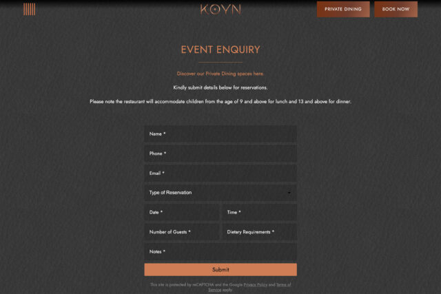 Website Design company for restaurants, bars, hotels in Mayfair web designers an SEP expert specialist agency with developers in London.
