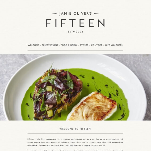 Website design company for tv chef restaurant bar London wordpress seo experts, web designer agency