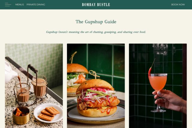High-conversion online ordering systems for Indian restaurants in London.