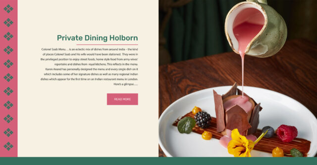 Innovative web development for West End restaurant brands seeking online growth.