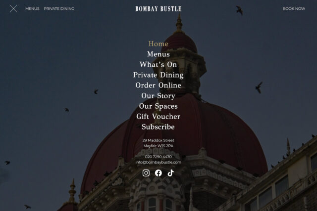 Professional restaurant web design and SEO services for Chelsea and Mayfair.