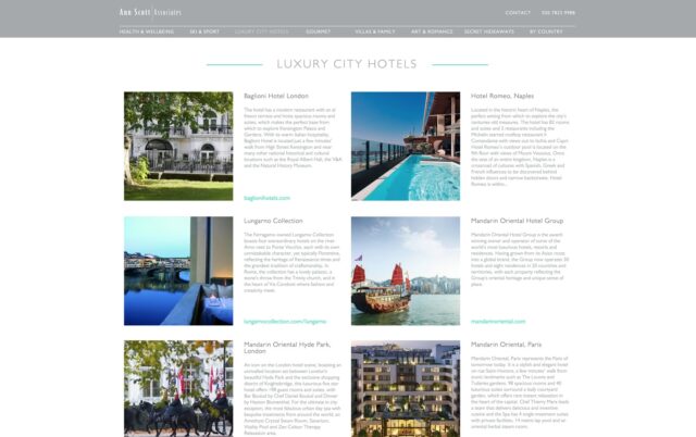 Sophisticated web architecture for corporate communication firms by PGWD.