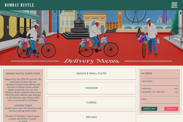 Technical SEO and custom web design for Indian restaurant brands in Chelsea.