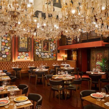 A custom SEO and web design layout created for a bar and restaurant in the West End of London.