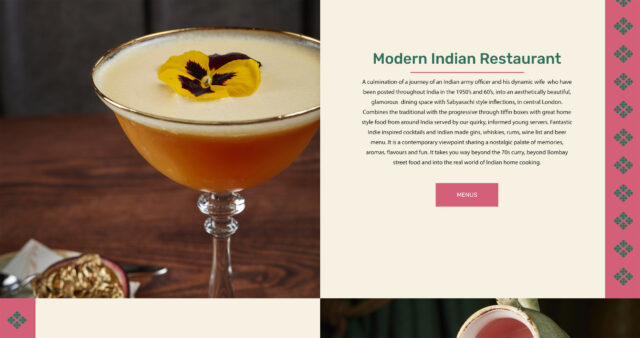 Website design company seo experts specialists agency for bar restaurant in Covent Garden West End London and digital marketing services.