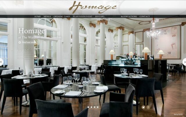 Website design company for luxury hotel restaurant 5 star, web seo experts specialists agency in London and digital marketing services.