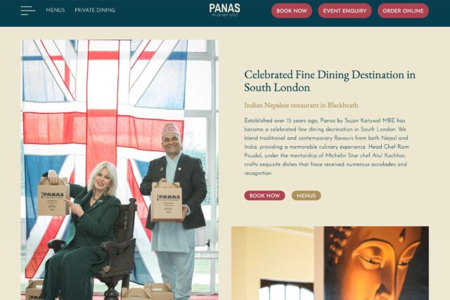 Restaurant pub bar website design seo agency experts specialists company in Blackheath Greenwich, London a web designer agency with digital marketing services.