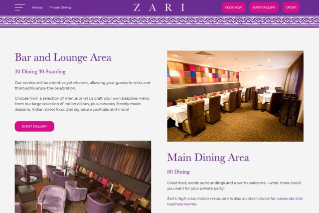 Expert digital agency providing restaurant website design and SEO in Crawley.