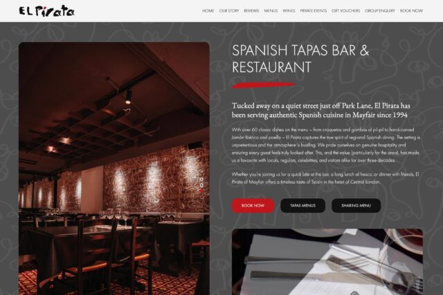London-based web design company specialising in restaurant and bar digital growth.