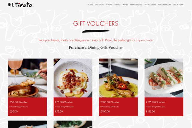 Modern, responsive web design for London restaurant groups and tapas venues.